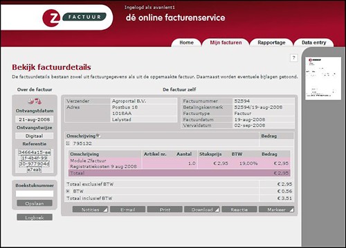 Nieuwe standaard factureren 3